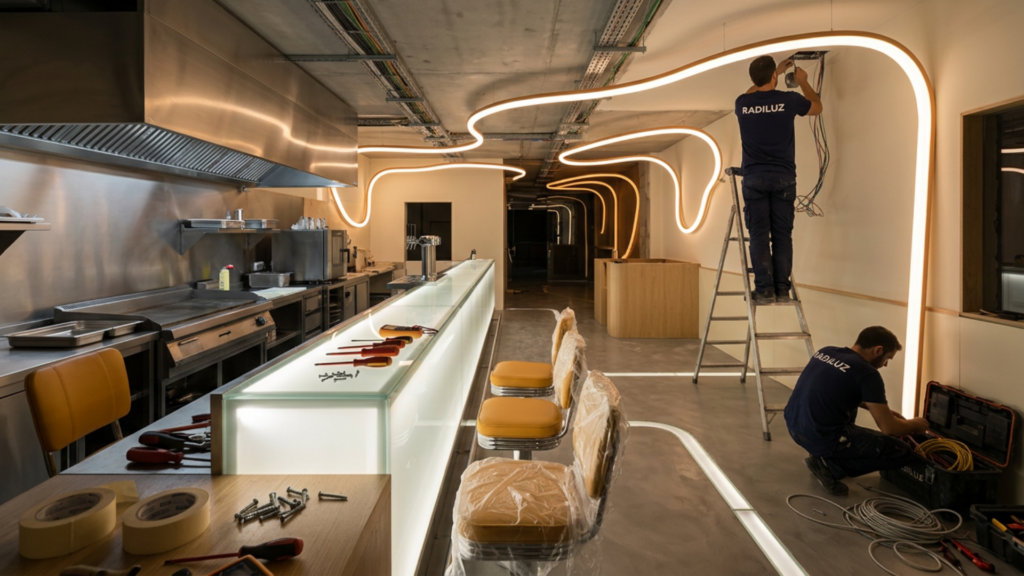 instalación eléctrica locales comerciales